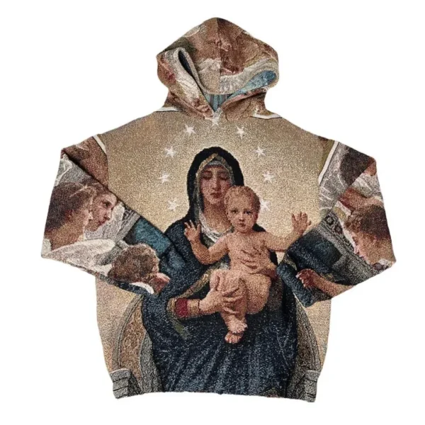 Delux Virgin Mary Hoodie